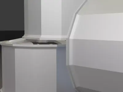 LowPoly basic JDM style rims Low-poly 3D model
