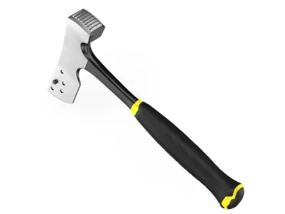 Shingler Hammer With Blade 3D model