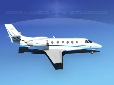 Cessna C560XL Citation V13 3D model