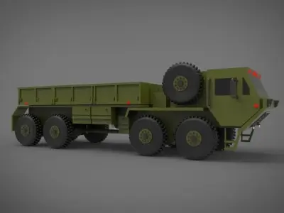 Oshkosh Military Vehicle 3D model purchase