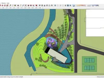 Sketchup Office building A11 3D model