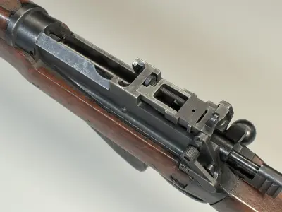 Lee-Enfield N4 Mk 1 Low-poly 3D model