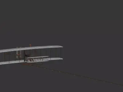 Flyer - Wright 3D model