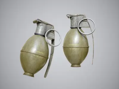 Hand Granade 3D model