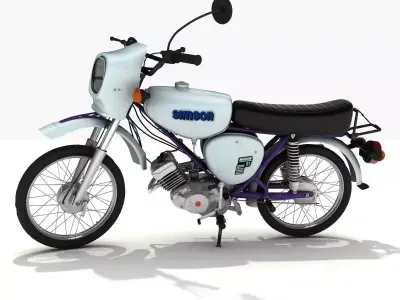 Simson S51 3D model