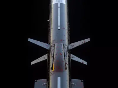 missile 3D model