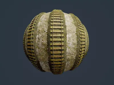 Train Tracks Seamless PBR Texture 06 Texture