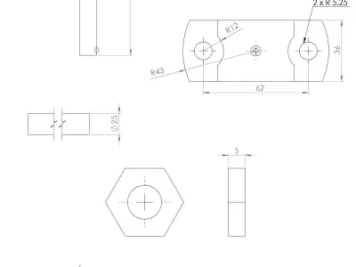 Plummer Block  3D model