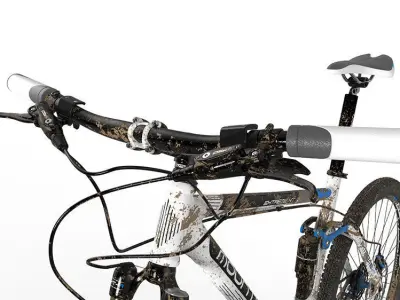Dosch 3D - Mountain Bike Detail 3D model