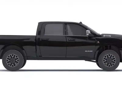 Ram 2500 Limited 2025 Heavy Duty Truck 3D model
