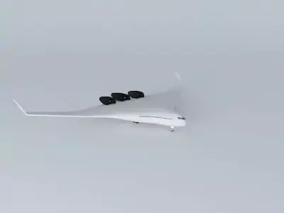 Boeing BWB Free 3D model