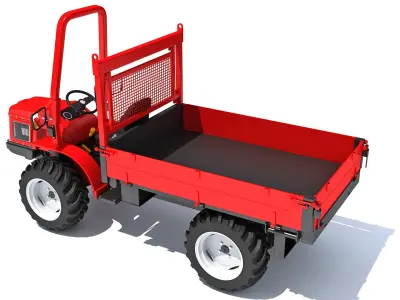  Compact Farm Transporter Tractor Trailer 