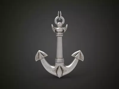anchor 3D print model