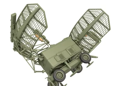 P-37  Radar 3D model