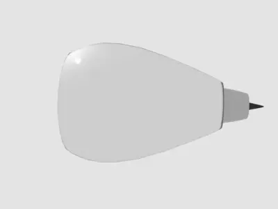  Jet Engine  Low-poly 3D model