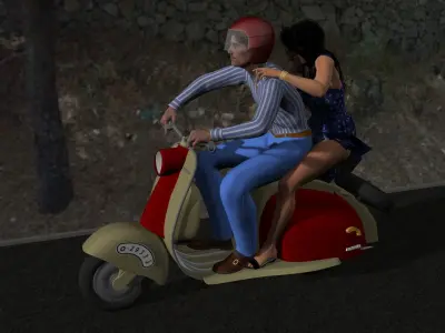 Lambretta 125 3D model