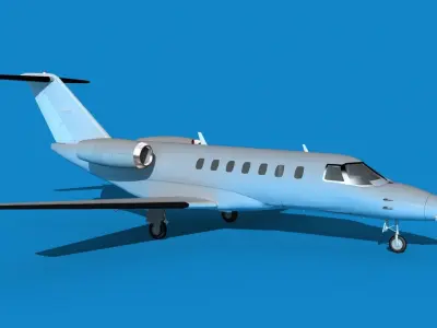 Cessna C528 Citation CJ3 XLS V00 3D model