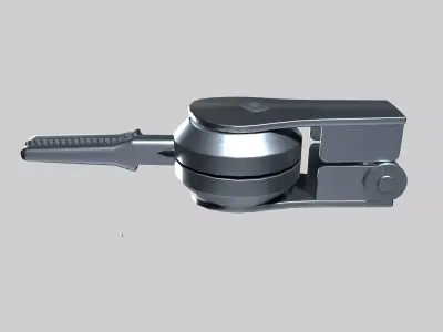 Mega Needle Driver Free low-poly 3D model