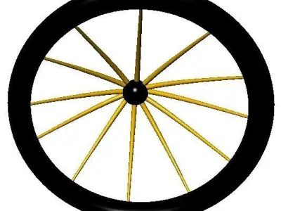 Vehicle  Tyre 3D model