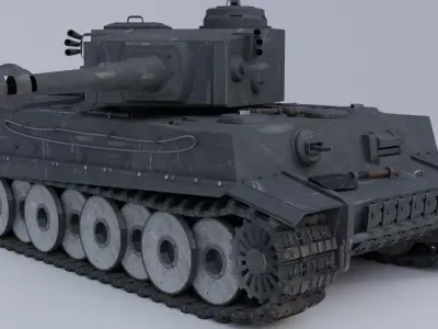 Tiger 131 3D model