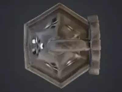 Rustic Lantern 3D model