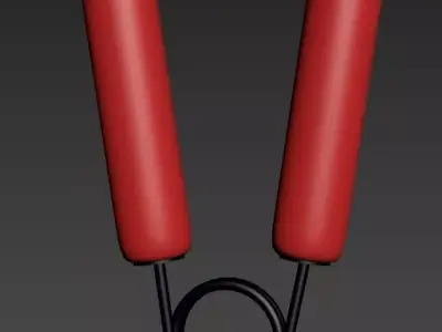 Pinzas de mano Free 3D model