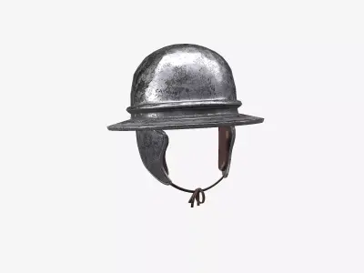 Ancient Helmet AgenPortA 3D Model Game Ready PBR Low Poly Low-poly 3D model