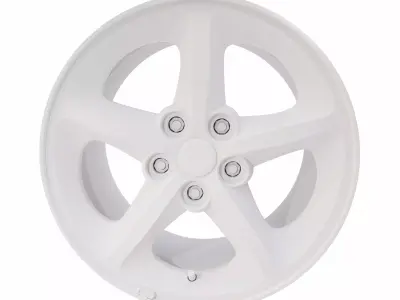 Car alloy rim 3d model   3D model