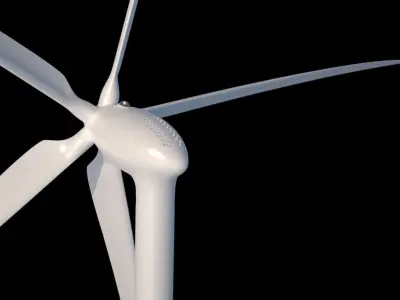 wind turbine Free 3D model buy