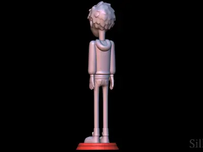 Ben - Dragon Rider 3D print model