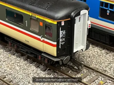 OO HO Model Railway NEM Couplings 3D Model Pack