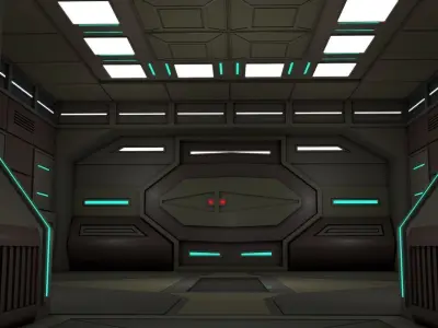 Sci Fi Room  3D model