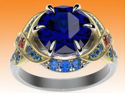 Ring Etude 3D print model