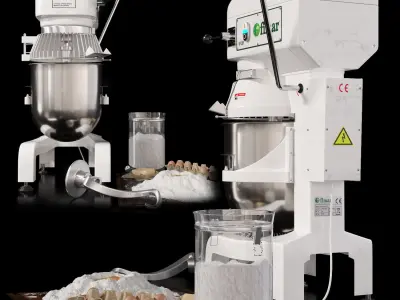 Planetary mixer FIMAR  3D model
