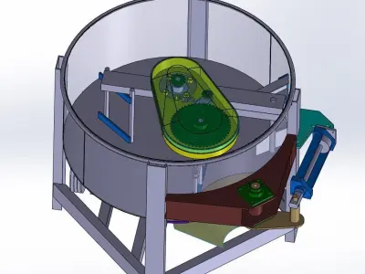 High-Efficiency Dual Hybrid Mixer 3D model