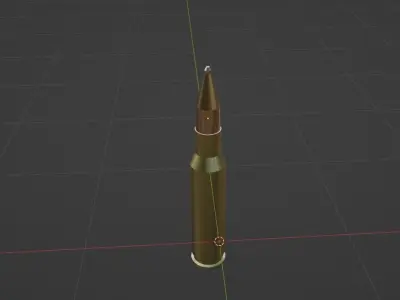 5 56 bullet Free 3D model