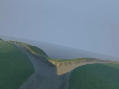 Island Settlement 3D model buy