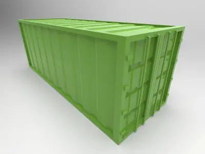 Cargo Container 3D model