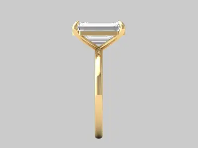 Wedding Ring 3D print model 57