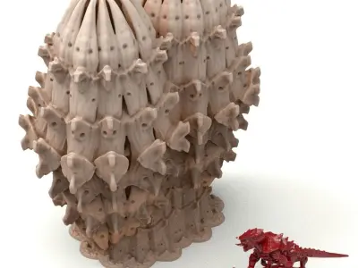 Tyty bug party terrain remix Part 8 Free 3D print model