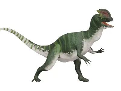 Dilophosaurus RIG Free 3D model