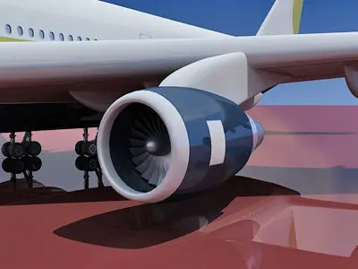Boeing Miami Airlines  3D model