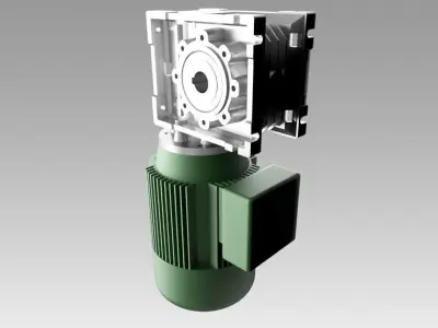 Gearmotor 3D model
