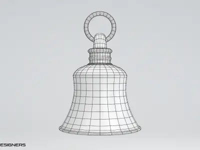Temple Bell 3D model