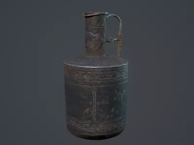 Rusted Props Vol 02 Low-poly 3D model