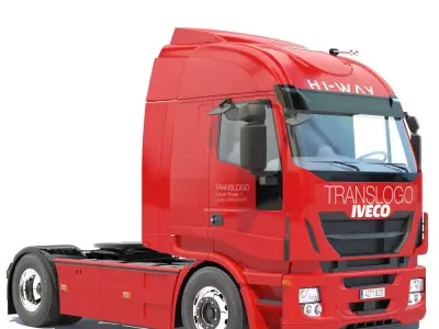 IVECO Stralis Hi-Way Head 3D model