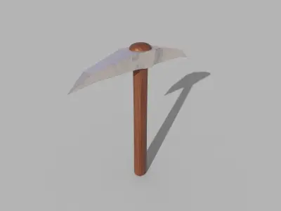 Pickaxe 3D model purchase
