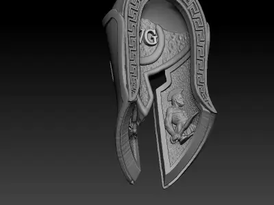 Spartan Helmat  3D print model
