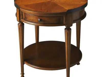Aleix Tray Top End Table - 2 Colour 3D model