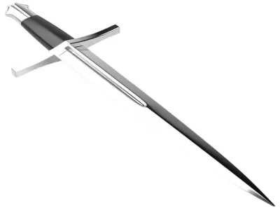 Dagger 1 sword 3D model purchase